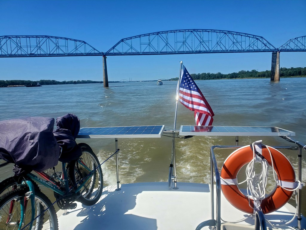 This image has an empty alt attribute; its file name is approaching-bridge.jpg